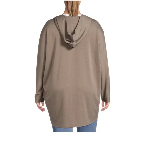 Women's hooded cardigan - Picture 2 of 2